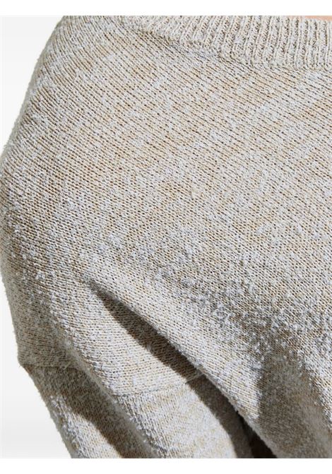 maglione v-neck uomo beige MAISON MARGIELA | S50HN0019 M13152003F